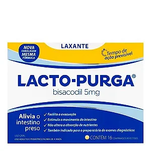 LACTO PURGA 16 COMPRIMIDOS REVESTIDOS
