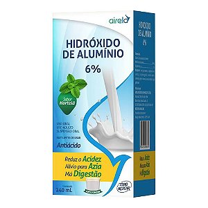 HIDRÓXIDO DE ALUMÍNIO 6% 240 ML