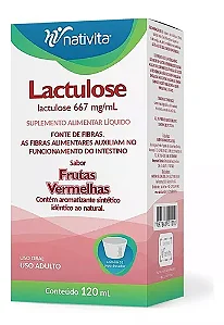 LACTULOSE 120 ML SABOR FRUTAS VERMELHAS