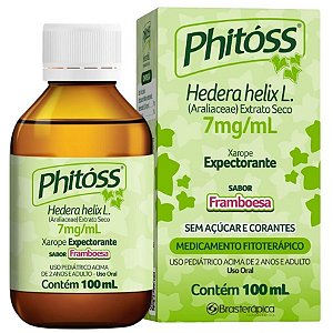 PHITOSS 7MG/ML 100ML SABOR FRAMBOESA