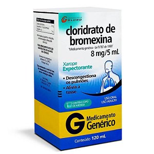 CLORIDRATO DE BROMEXINA 8 MG/5ML ADULTO