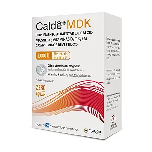 CALDE MDK 1.000UI C/30 COMPRIMIDOS
