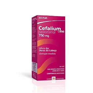 CEFALIUM ONE 750MG C/20 COMPRIMIDOS REV