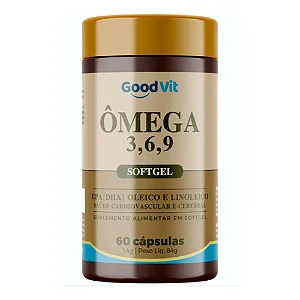 Good Vit Omega 3 6 9 Com 60 Cápsulas