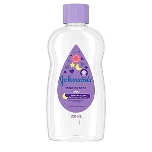 OLEO J&J BABY HORA DO SONO 200ML