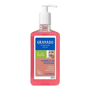 Sabonete Granado Bebe 500ml Líquido Glicerina Calêndula