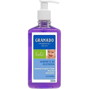 Sabonete Granado Bebê 500ml Líquido Glicerina Lavanda