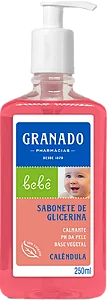 SABONETE GRANADO BEBE 250ML LÍQUIDO GLICERINA CALÊNDULA