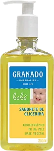 SABONETE GRANADO BEBÊ 250ML LÍQUIDO GLICERINA TRADICIONAL