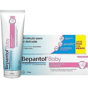 CREME DE ASSADURA BEPANTOL BABY 120G PREÇO ESPECIAL