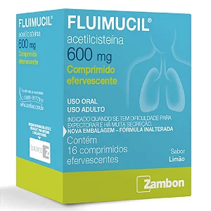 FLUIMUCIL 600MG C/16 COMPRIMIDOS EFERVESCENTE