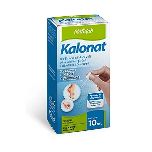 Kalonat Ácido Salicílico 20% + Ácido Láctico 15% Solução Tópica 10ml