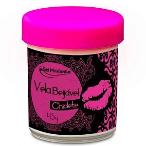 Vela Beijável Chiclete - 45g