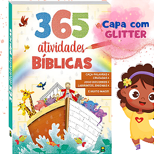 Livro 365 Atividades Bíblicas Para Crianças - Livro Infantil Bíblia - Todolivro