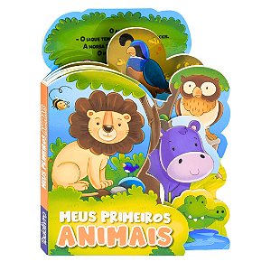 Livro Infantil Divertido para Explorar: Meus Primeiros Animais