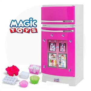Geladeira Infantil com Utensílios