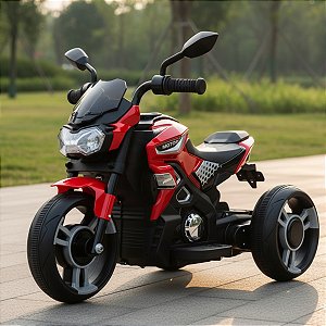Mini Moto Elétrica Infantil com Luzes e Sons