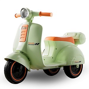 Mini Scooter Elétrica Infantil Retrô