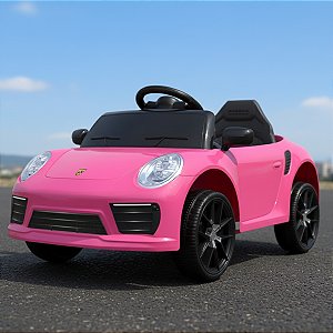 Carro Elétrico Infantil Esportivo 12V com Som Luz e Controle Remoto