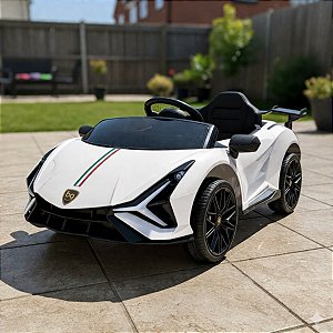 Carro Elétrico Infantil Sport com Som Luz e Controle Remoto
