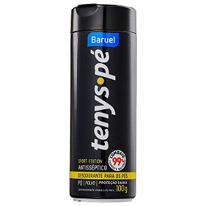 Talco Desodorante para os Pés Pó Sport Edition 100g Tenys Pé Baruel