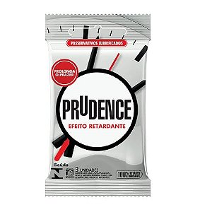 PRUDENCE EFEITO RETARDANTE 3 UNIDADES
