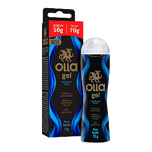 Gel Lubrificante Olla Leve 70g Pague 50g Intensifique Prazer