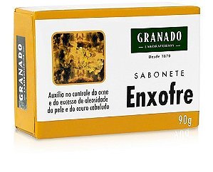 Sabonete Granado Enxofre Barra De 90g