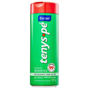 Tenys Pé Baruel Pó 100ML Canforado