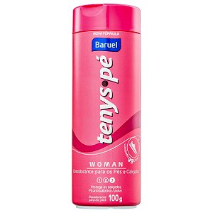 Tenys Pé Baruel Pó 100ML Woman