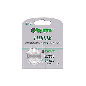 Bateria Botão 2025 3v Lithium 1 Unidade Bap Energy