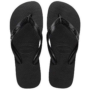 Sandália Havaianas Top Chinelo Preto 39/40