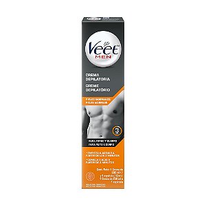 Creme Depilatório Para Homens Peles Normais 200ml Veet