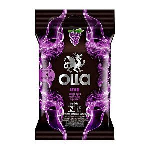 Camisinha Preservativo Olla Sabor Uva Com 3 Unidades