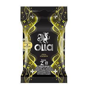 Camisinha Preservativo Olla Efeito Retardante Com 3 Unidades