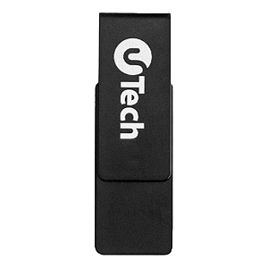 Pen Drive uTech 64GB USB-A 2.0 Compatível Com Windows E Mac