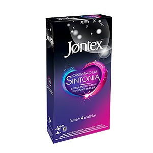 Preservativo Jontex Orgasmo em Sintonia C/4 Un
