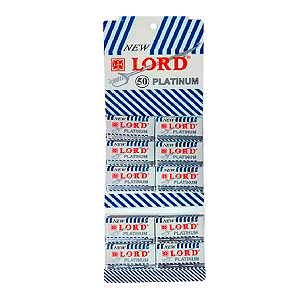 Lâminas Lord Platinum 50 Unidades