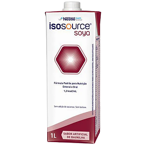 Isosource Soya 1L Nestlé Nutrição Enteral Normocalórica