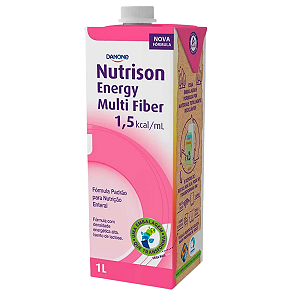 Nutrison Energy 1.5 Multi Fiber 1L Danone Nutrição Enteral Hipercalórica