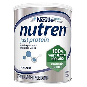 Nutren Just Protein 280G Nestlé Suplemento 100% Proteina Isolada