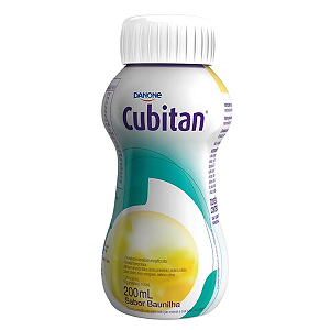 Cubitan Baunilha 200ML Danone Nutrição Enteral e Oral Hiperproteica