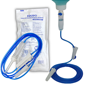 Equipo Nutrição Enteral Escalonado 1.5M Acessório para Administração Enteral Segura