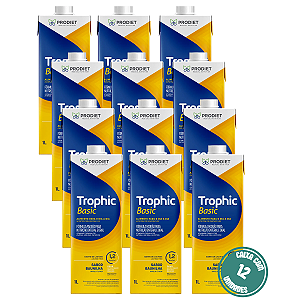 Trophic Basic 1L Prodiet Nutrição Enteral Normocalórica - Kit 12 unidades