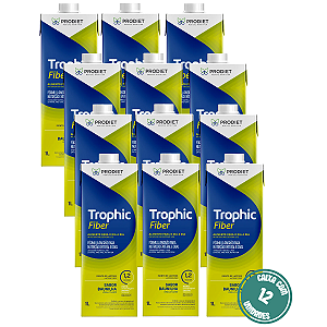 Trophic Fiber 1L Prodiet Nutrição Enteral Normocalórico com Fibras - Kit 12 Unidades