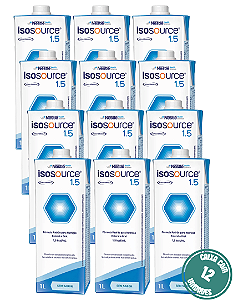 ISOSOURCE 1.5 1L NESTLE - 12 LITROS