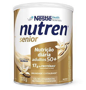 NUTREN SENIOR PO BAUNILHA 370G NESTLE