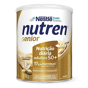 Nutren Senior Baunilha 370G Nestlé Complemento Alimentar