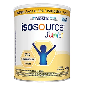 Isosource Junior 400G Nestlé Nutrição Enteral e Oral