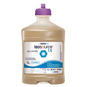 Isosource 1.5 1L SF Nestlé Nutrição Enteral Hipercalórica